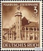 *Známka Nemecká ríša 1941 Marburg, nerazítkovaná NH - Kliknutím na obrázok zatvorte -
